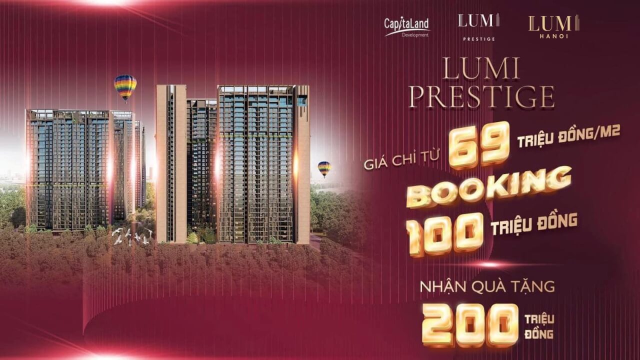 Chính thức nhận booking dự án Lumi Hanoi giai đoạn 2